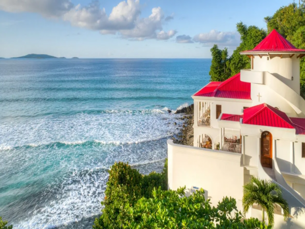 Tortola 6 Bedroom Rental Villa Private Pool Oceanfront