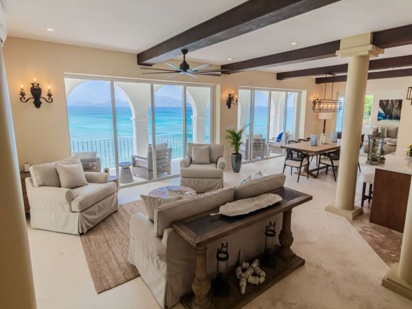Tortola 6 Bedroom Rental Villa Private Pool Oceanfront