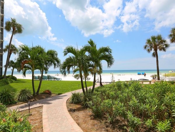 Beach Living at its Best with this Siesta Key Three Bedroom Home