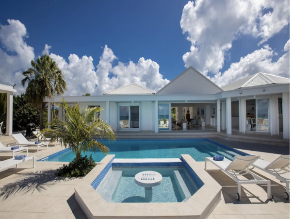 St. Martin Luxury Beach Villa with Pool