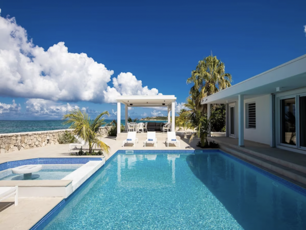St. Martin Luxury Beach Villa with Pool