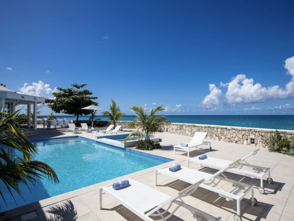St. Martin Luxury Beach Villa with Pool