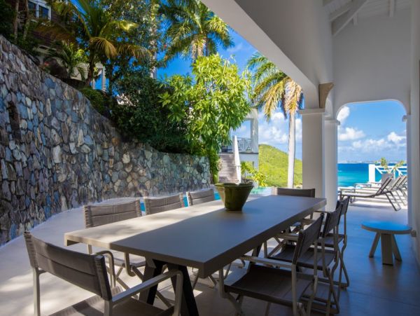 Beachfront Three Bedroom Vacation Villa in St Martin