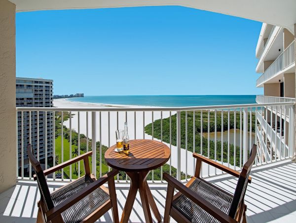 Elegant Two Bedroom Beachfront Vacation Rental in Marco Island