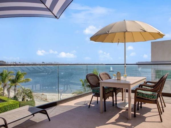 Steps to Beach Mission Beach Vacation Home Three Bedroom