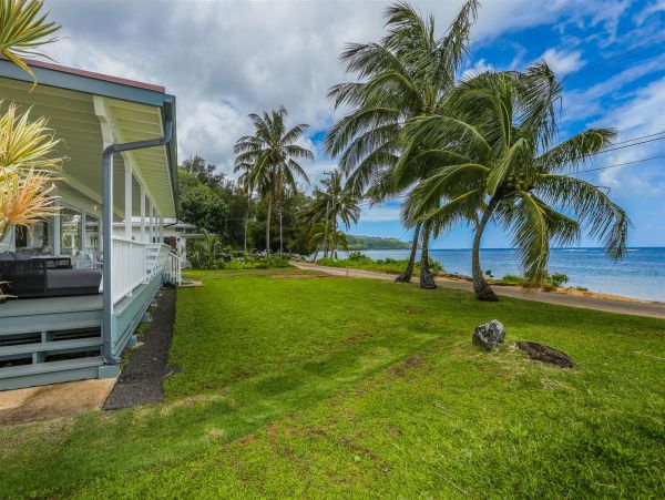 Ocean View Luxury Vacation Home in Anini Beach, Princeville