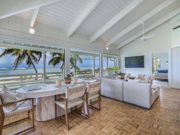 Ocean View Luxury Vacation Home in Anini Beach, Princeville