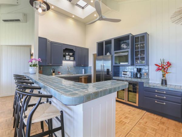 Ocean View Luxury Vacation Home in Anini Beach, Princeville
