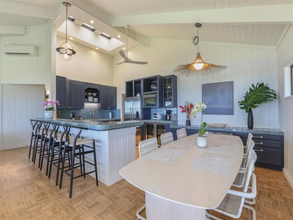 Ocean View Luxury Vacation Home in Anini Beach, Princeville