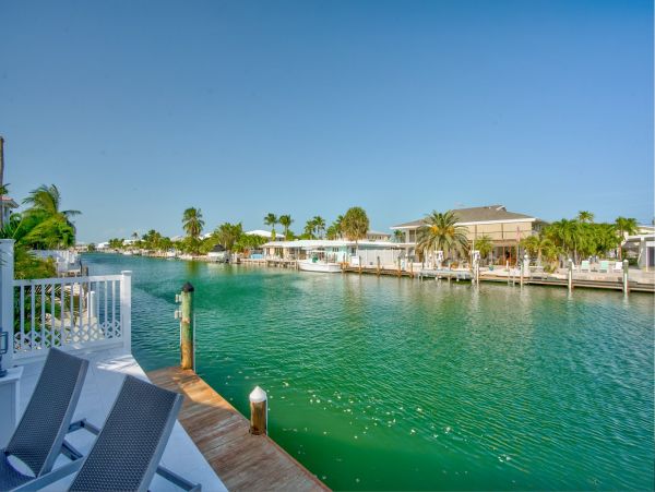 Two Bedroom Canal Front Duplex in Key Colony Beach