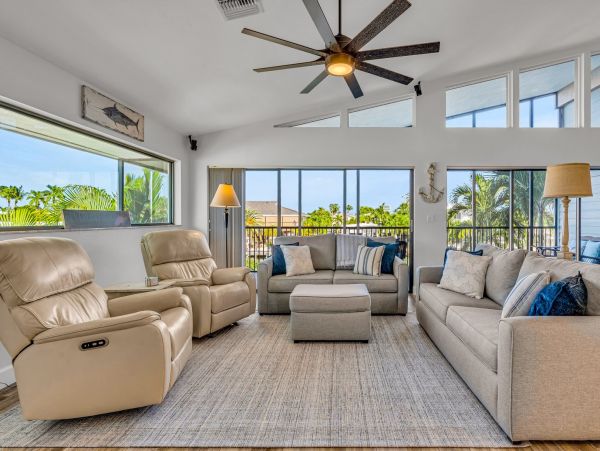 Two Bedroom Canal Front Duplex in Key Colony Beach