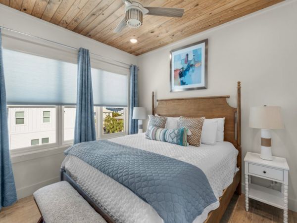 Pensacola Beach Vacation Pool Home Five Bedroom Walk to Beach