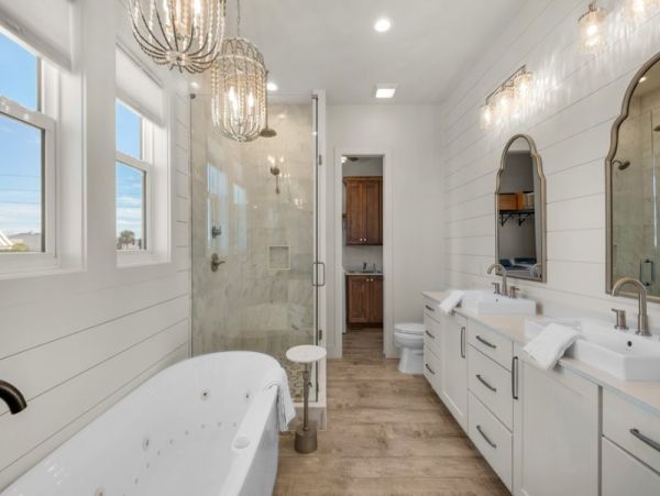 Pensacola Beach Vacation Pool Home Five Bedroom Walk to Beach
