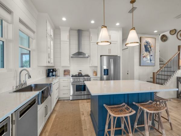 Pensacola Beach Vacation Pool Home Five Bedroom Walk to Beach