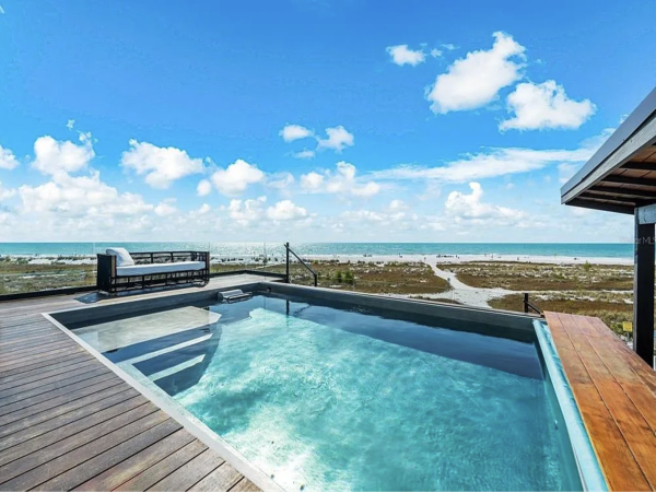 Luxurious Gulf Front Anna Maria Island Vacation Estate