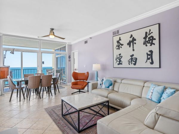 Destin Three Bedroom Oceanfront Vacation Condo