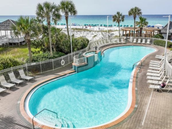 Destin Gulf View Two Bedroom Coastal Retreat