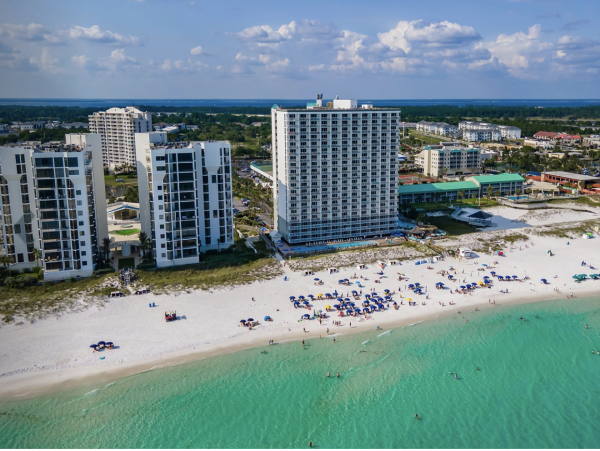 Destin Gulf View Two Bedroom Coastal Retreat