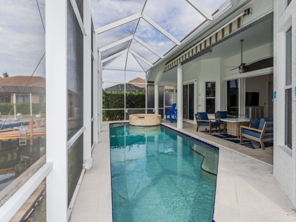 Marco Island Vacation Pool Home Three Bedroom