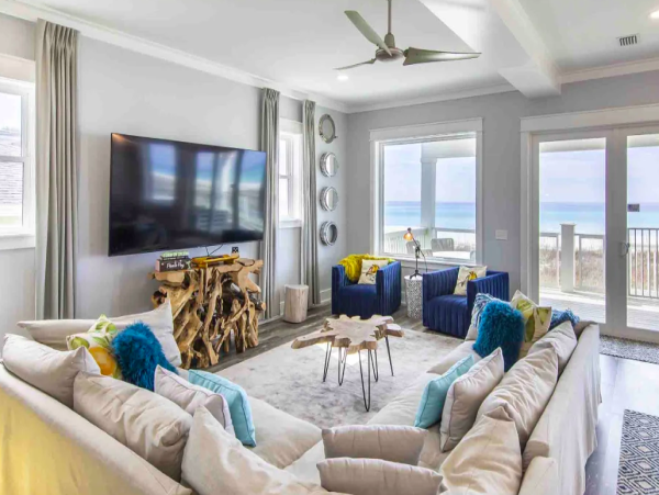 Panama City Beachfront 7 Bedroom House with Heated Pool