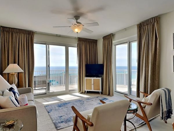 Miramar Beach Three Bedroom Gulf Front Vacation Rental