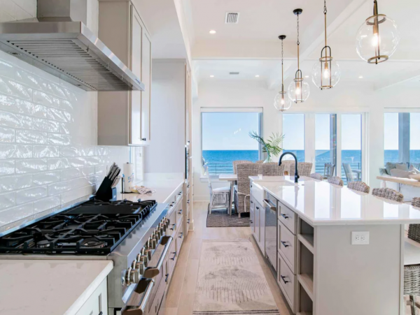 Gulf-Front Luxury Vacation Pool Home with Full Ocean Views