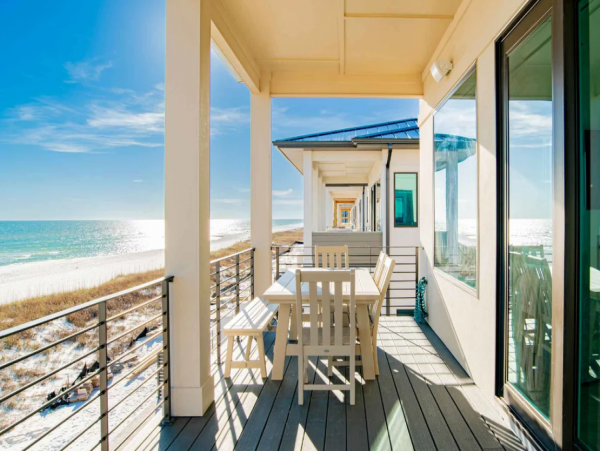 Gulf-Front Luxury Vacation Pool Home with Full Ocean Views