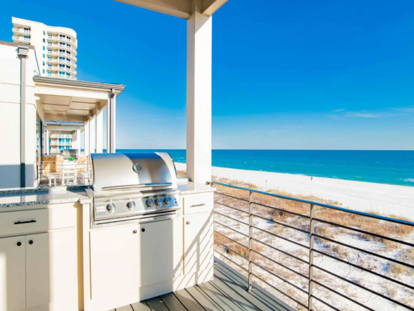 Gulf-Front Luxury Vacation Pool Home with Full Ocean Views