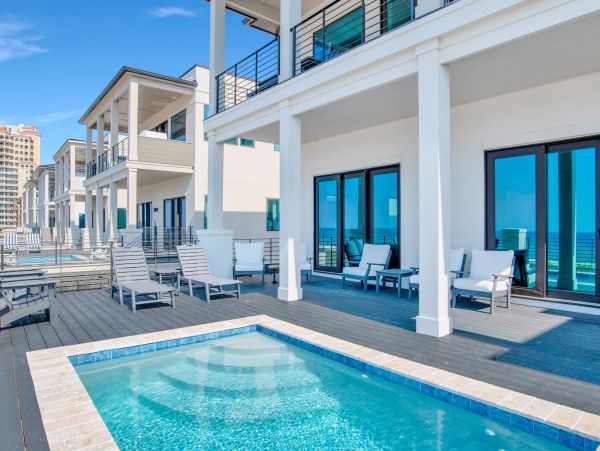 Beachfront Vacation Five Bedroom Rental in Perdido Key