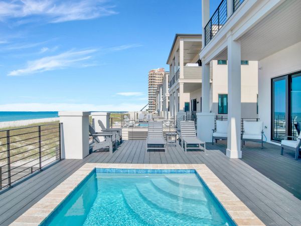 Beachfront Vacation Five Bedroom Rental in Perdido Key
