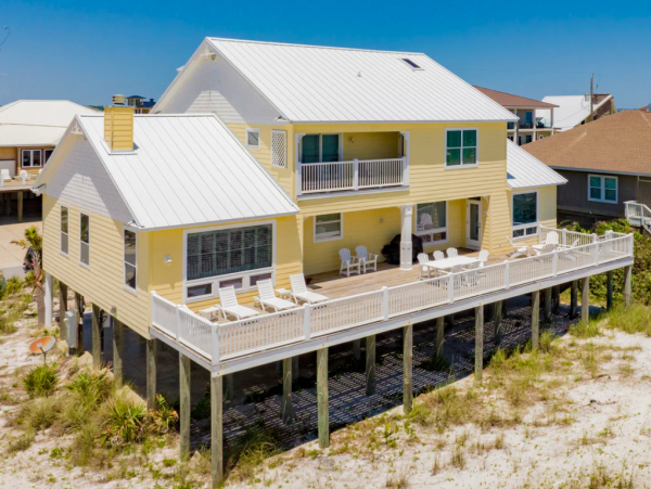 Pensacola Beach 6-bedroom Gulf-Front Retreat Stunning Views