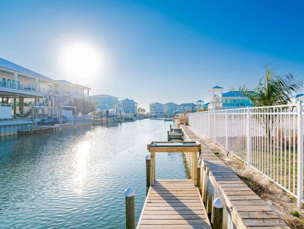 Waterfront Four Bedroom Navarre Beach Vacation Rental