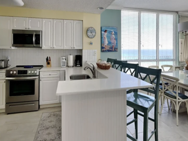 Navarre Beach Vacation Rental - Gulf Front Condo with Balcony