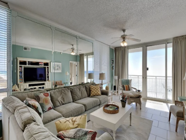 Navarre Beach Vacation Rental - Gulf Front Condo with Balcony