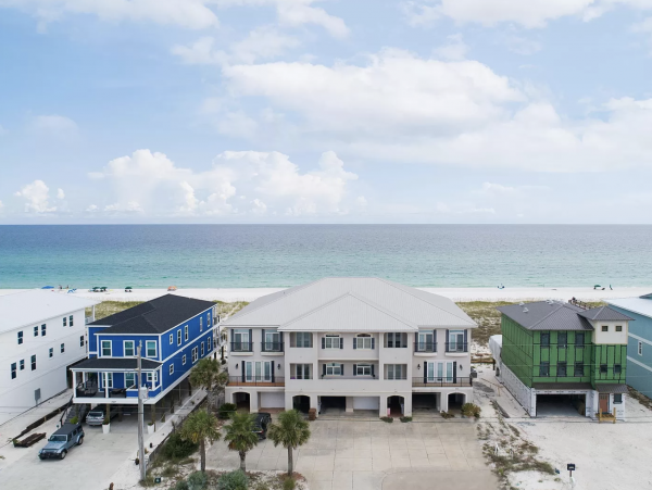 Beach Beauty Four Bedrooms Sleeps Nine Guests.