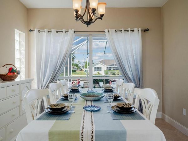 Canal Views Cape Coral Vacation Home Five Bedroom