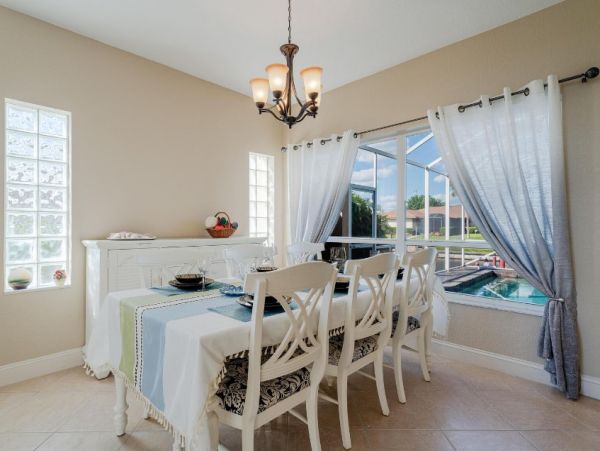 Canal Views Cape Coral Vacation Home Five Bedroom