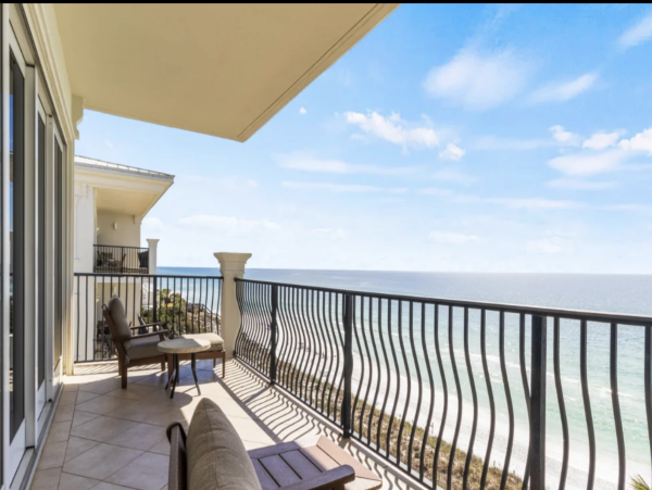 Blue Mountain Beach Vacation Rental  Luxury 30A Gulf Front Condo in Santa Rosa Beach
