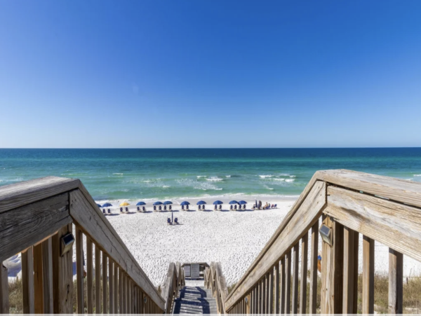Blue Mountain Beach Vacation Rental  Luxury 30A Gulf Front Condo in Santa Rosa Beach