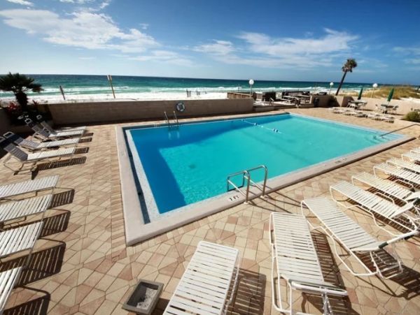 Fort Walton Beach Gulf Front Two Bedroom Vacation Condo