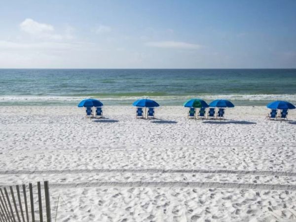 Fort Walton Beach Gulf Front Two Bedroom Vacation Condo