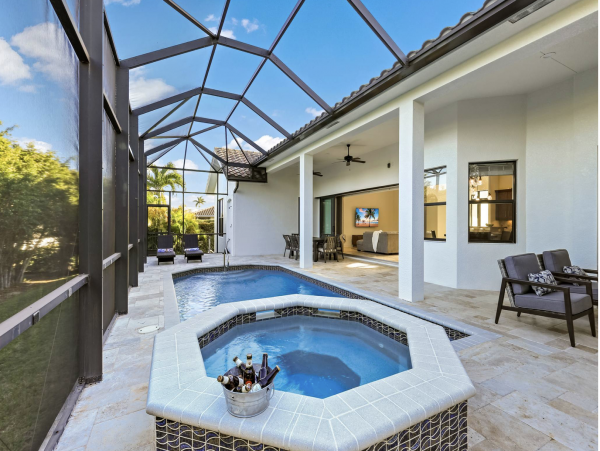 Marco Island Four Bedroom Vacation Home with Private Pool