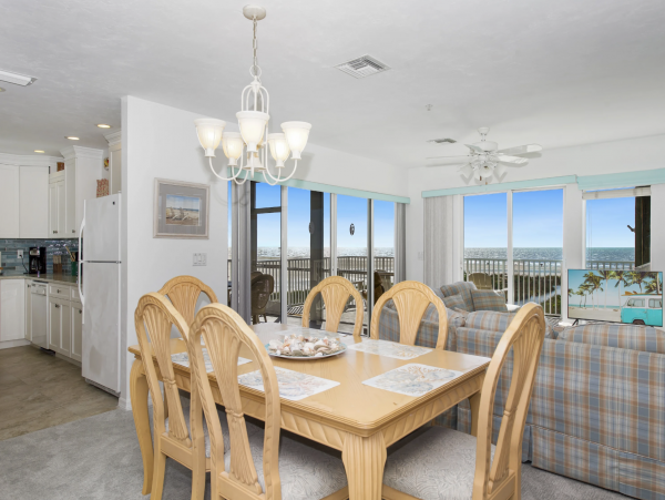 Spectacular Gulf Views Three Bedroom Home Right on Beach