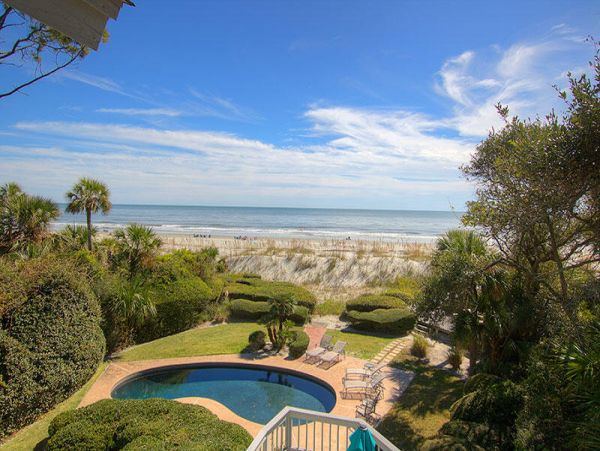 Panoramic Gulf Views Four Bedroom Home On Beach with Pool