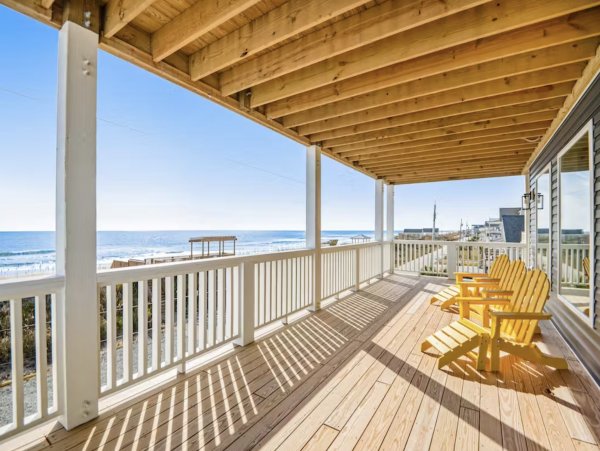 Surf City Vacation Rental with Pool & Panoramic Ocean Views