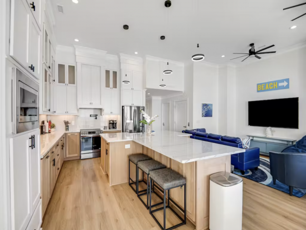 Surf City Vacation Rental with Pool & Panoramic Ocean Views