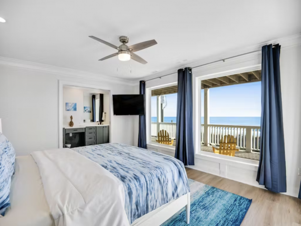 Surf City Vacation Rental with Pool & Panoramic Ocean Views