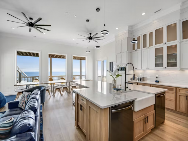 Surf City Vacation Rental with Pool & Panoramic Ocean Views