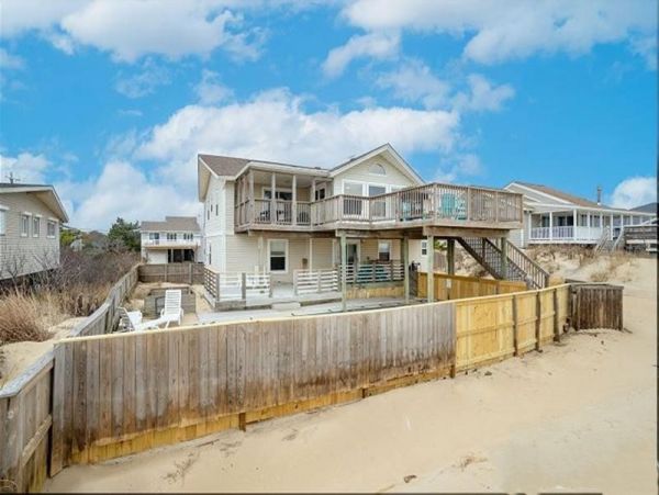 On Beach Virginia Beach Vacation Home Seven Bedroom