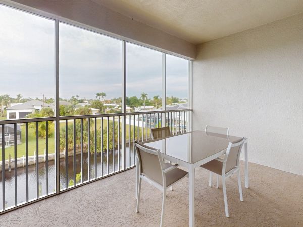 Canal Views Cape Coral Vacation Condo Two Bedroom
